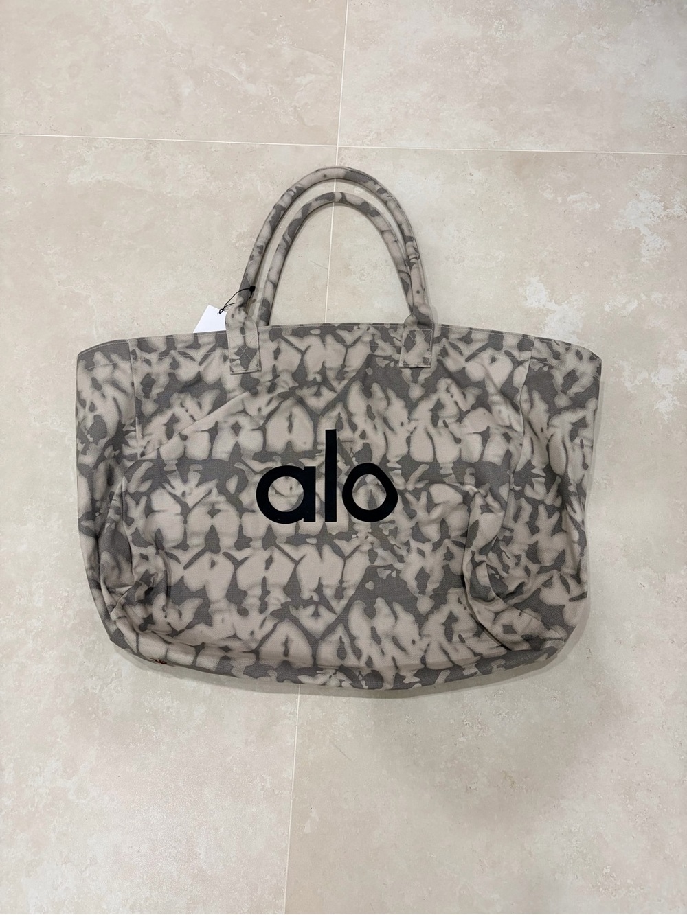 NWT ALO Tie Dye Canvas Tote Bag